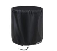 Housse de table ronde, pour glacières et tables d'extérieur, housse anti-poussière résistante aux intempéries avec protection contre la pluie, le soleil, le vent, le refroidisseur de bière, pour