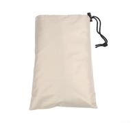 Housse de télévision d'extérieur en PVC Oxford 210D imperméable et résistant à la poussière avec poche à distance pour écran plat sur montage mural simple ou double kaki, 106,68 x 12,7 x 66,04 cm