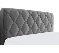 Housse de tête de lit - coton brodé épais - design anti-poussière et protecteur