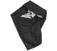 Housse de Tondeuse à Gazon Imperméable 48x18.5x13.5 Pouces Noire | Usage Extérieur, Protection Poussière et Pluie, Oxford Imperméable, Installation Facile, pour Tracteur de Jardin