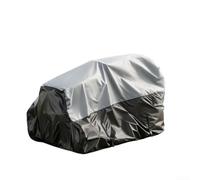 Housse de tondeuse à zéro tour de 200,7 cm de long, sangles coupe-vent | 200,7 x 117,8 x 139,7 cm, tissu Oxford 600D, revêtement imperméable, résistant aux UV, protection robuste