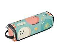 Housse de transport pour ordinateur portable avec tapis résistant à la chaleur pour boule de bowling de 33,5 cm et 35,6 cm, organiseur étanche
