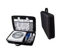 Housse de Transport pour robuste 45x29cm pour Robot Housse de(Black) | Dimensions 45x29x8.5cm, espace spacieux, compartiments multiples, range câbles et brosses, organisation optimale