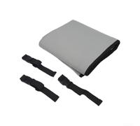 Housse de tuyau CA de 12,7 à 15,2 cm, manchon isolant, bloc thermique | Bloque le transfert de chaleur, s'adapte aux tuyaux de 12,7 à 15 cm, longueur de 152 cm, pas de coupe nécessaire