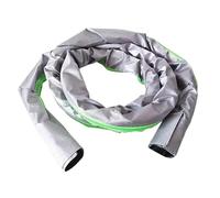 Housse de tuyau d'aspiration - Manchon de protection, protection flexible de 5 m pour l'extraction de la poussière, film étanche avec ajustement sans , matériel d'atelier, instrument de