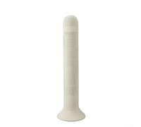 Housse de ventilateur élastique de couleur unie pour éviter la poussière sur les ventilateurs verticaux avec enveloppe inférieure pour une meilleure résistance au vent (beige, XXL)
