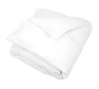 Housse d'édredon uni 140x150 cm percale PRIMO Blanc