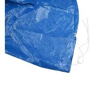 Housse d'extérieur imperméable en options de diamètre 305 cm ou 366 cm, fabriquée en tissu de fibre de plastique renforcée, conçue pour protéger de la saleté, de la poussière et de l'humidité (305 cm)