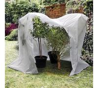 Housse d'hivernage HIVERZIP XL pour grandes plantes - 3 x 1 x 2,10 m - Blanc Blanc G