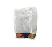 vounot® Housse Hivernage Plante avec Cordon de Serrage et Zipper Voile d’Hivernage en Polypropylème 150g/m² Housse de Protection pour Plantes Réutilisable Résistant 250x360cm