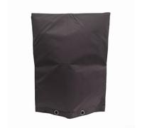 Housse d'isolation 420D imperméable pour systèmes d'arrosage et de valve d'extérieur - 40,6 x 50,8 cm (noir, 61 x 61 cm)