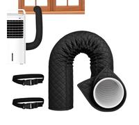 Housse d'isolation thermique pour tuyaux | Manteau isolant portable adapté pour 12,7 et 15 cm de diamètre pour sous-sol appartement atelier garage et maison