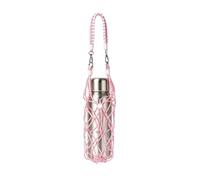 Housse en légère pour bouteille d'eau - Housse en coton avec sangle | Porte-gobelet portable pour la randonnée, le cyclisme, les voyages et les entraînements de gym ; pochette de protection pour