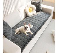 Housse en silicone à motif plaid - 90 x 160 cm - Antidérapante - Gris foncé Traduit en allemand : Housse en silicone à motif plaid - 90 x 160 cm - Antidérapante - Gris foncé