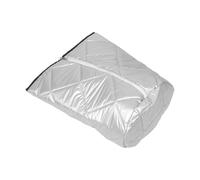 Housse en Tissu Oxford, Protection Solaire et Anti-poussière | Coloris Argenté, Barrière la Poussière Intempéries, Pose Rapide, Adaptée aux Cuisiniers Extérieurs, Campeurs
