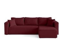 Bestmobilier Topaze - 245x85x140 cm - Prune