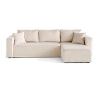 Housse en velours côtelé pour canapé déhoussable Topaze - Beige
