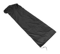 Housse Étanche Noire pour Chauffage de Jardin, Tissu Oxford 210d | Protection Pluie et Poussière, Maintien Sécurisé, Rangement Facile, Adaptée aux Chauffages Gaz Colonne, Cour ou Patio
