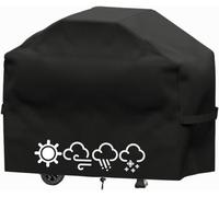 Housse étanche pour barbecue, résistante aux UV, imperméable, coupe-vent, housse de protection pour barbecue à gaz