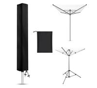 Housse étendoir parapluie - 1 pièce, 420D coupe-vent fermeture éclair - Pour Brabantia 160x15cm Dupcheliry