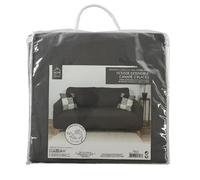 Housse extensible pour canapé 2 places - Gris - 170 x 80 cm
