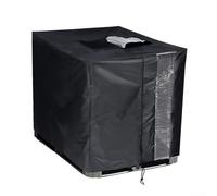Housse fourre-tout IBC pour réservoir d'eau de pluie de 300 L à 1000 L, pare-soleil en tissu Oxford avec fermeture éclair et transparent, pour hotte de stockage d'eau résistante aux UV, réservoir