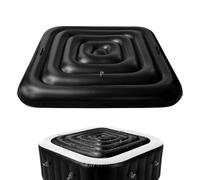 Housse Gonflable Couvercle - De Thermique Écoénergétique, De | Housse De Bain Carrée Gonflable Pour Salle De Bain | Eau Intérieur Extérieur Hôtel Maison Housse Gonflable