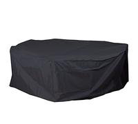 Housse HWC-J41, bâche de protection, ensemble de jardin anthracite - rond Ø 310cm