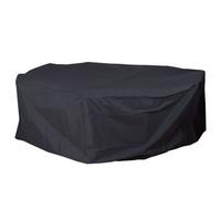 Housse Hwc-J41, Bâche De Protection, Ensemble De Mobilier De Jardin Extérieur, Anthracite Rond Ø 310cm Noir