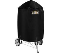 Housse imperméable de 120 cm pour barbecue à charbon - Housse résistante à la pluie battante et aux intempéries - Housse imperméable pour abris de barbecue