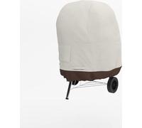 Housse imperméable pour barbecue, blanche, ronde