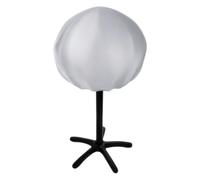Housse imperméable pour barbecue électrique George Foreman, barbecue sur pied Severin, barbecue bouilloire, diamètre 50 cm, poignée facile à enlever (gris)