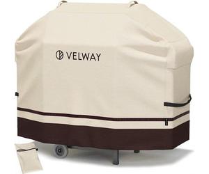 Housse imperméable pour barbecue, grande taille, résistante aux UV, 145 x 61 x 117 cm, ivoire