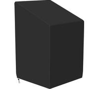 Housse imperméable pour chaise de terrasse - Housse pour mobilier d'extérieur - 65 x 65 x 80/120 cm - Rip-Proof - Housse de jardin