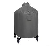 Housse imperméable pour Kamado Joe avec poignée supérieure étanche pour (61 | Tissu Oxford 420D, revêtement imperméable, protège contre la pluie et la poussière, ajustement flexible pour les barbecues