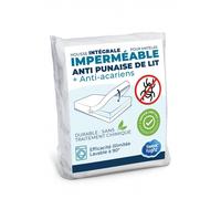 Housse intégrale matelas imperméable 70x140x12 cm | Anti-Punaise de lit et Anti-acariens | Rénove matelas