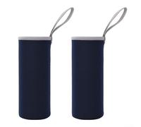 Housse Isolation pour bouteille 550ml Néoprène Anti-Choc Lot de 2(550ML blue)