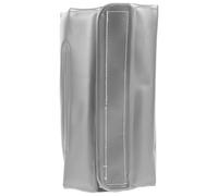 Housse Isotherme avec Gel Intégré Argenté PVC Isolant | Refroidisseur Portable sans Seau à Glace, Fermeture Auto-agrippante Pratique, Pique-niques et Soirées en Extérieur