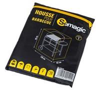 Housse L 120 x l 62 x H 80 cm pour barbecue Noir
