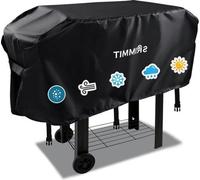 Housse noire imperméable de 91 cm pour barbecue d'extérieur
