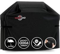 Housse noire pour barbecue, 137 cm, imperméable et résistante aux UV