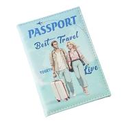 Housse Passeport Portefeuille de Porte-Cartes