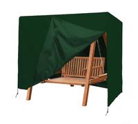 Housse pour balançoire 3 Places 220x125x170cm Imperméable Anti-UV pour Jardin Patio Protection Meubles Extérieur(Is green)