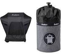 Housse pour barbecue à gaz, noir, polyester 300D, 5 kg