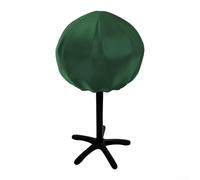 Housse pour barbecue électrique 50 x 46 cm 210D (vert) | Matériau robuste, protection contre la pluie et la neige, empêche la décoloration, pour une construction durable