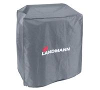Housse pour barbecue rectangulaire LANDMANN - Taille L - Gris en plastique