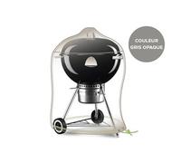 Jardiline Housse pour barbecue rond Cover Line - Ø 70 x 80 cm - Gris G