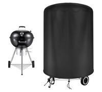 Housse pour barbecue Weber 57 cm, housse imperméable et résistante aux intempéries en tissu Oxford 500D pour un barbecue au charbon de bois de 57 cm (Φ71 x 68 cm)