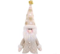Housse pour bouteille Vin Père Noël en Polyester Doux, Housse | Décoration Table Noël Festive pour Fêtes, Étui Souple pour Bouteille Standard 750ml, Design Léger et Protecteur