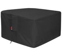 Housse pour brasero de terrasse - Carrée - 91 x 91 x 61 cm - Oxford 600D - Imperméable - Pour terrasse et jardin